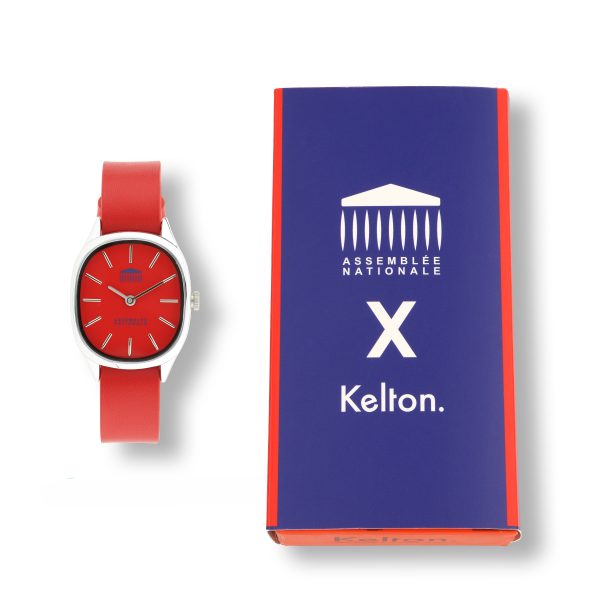 Montre La colorama Kelton rouge