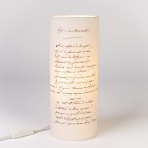 Lampe sans pied "Marseillaise"